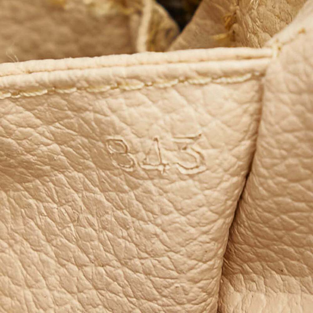 LOUIS VUITTON Brown Monogram Leather Pouch - Picture 10 of 10